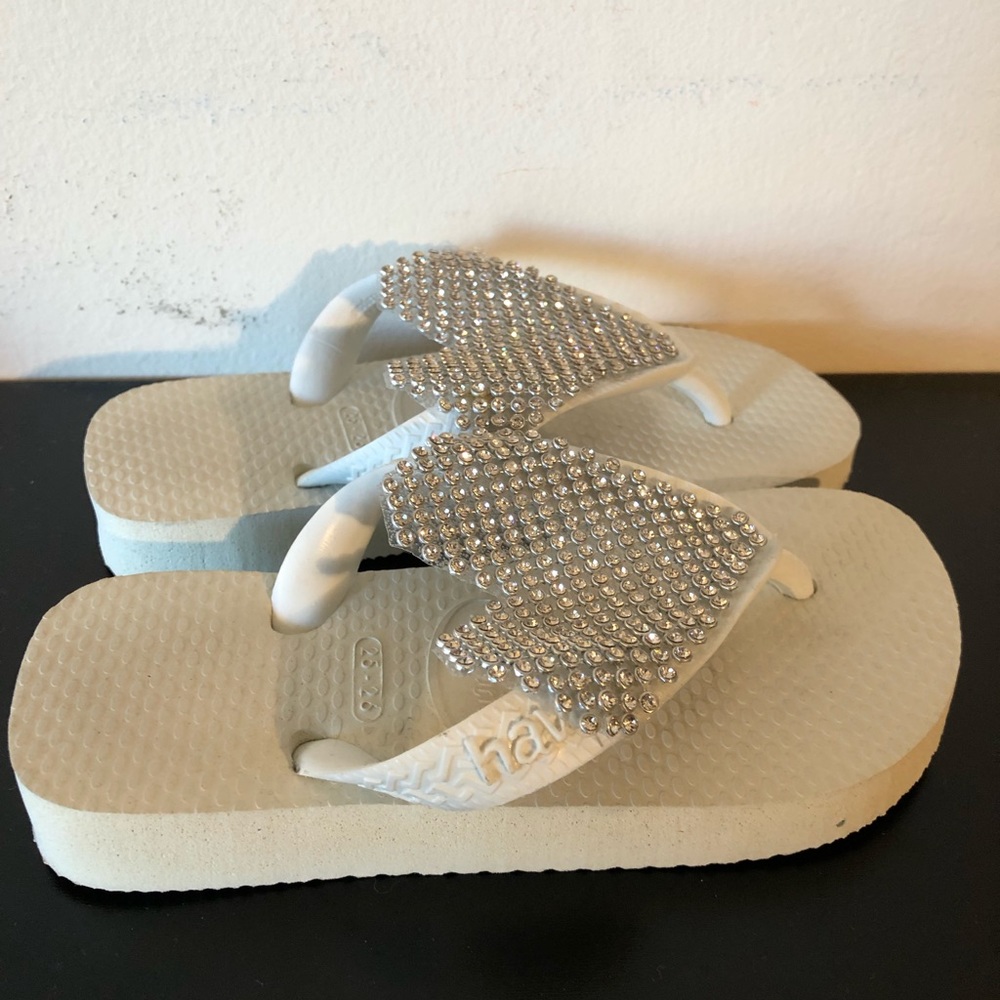 Havaianas Flip Flops Girls Size 25-26 US 9/10